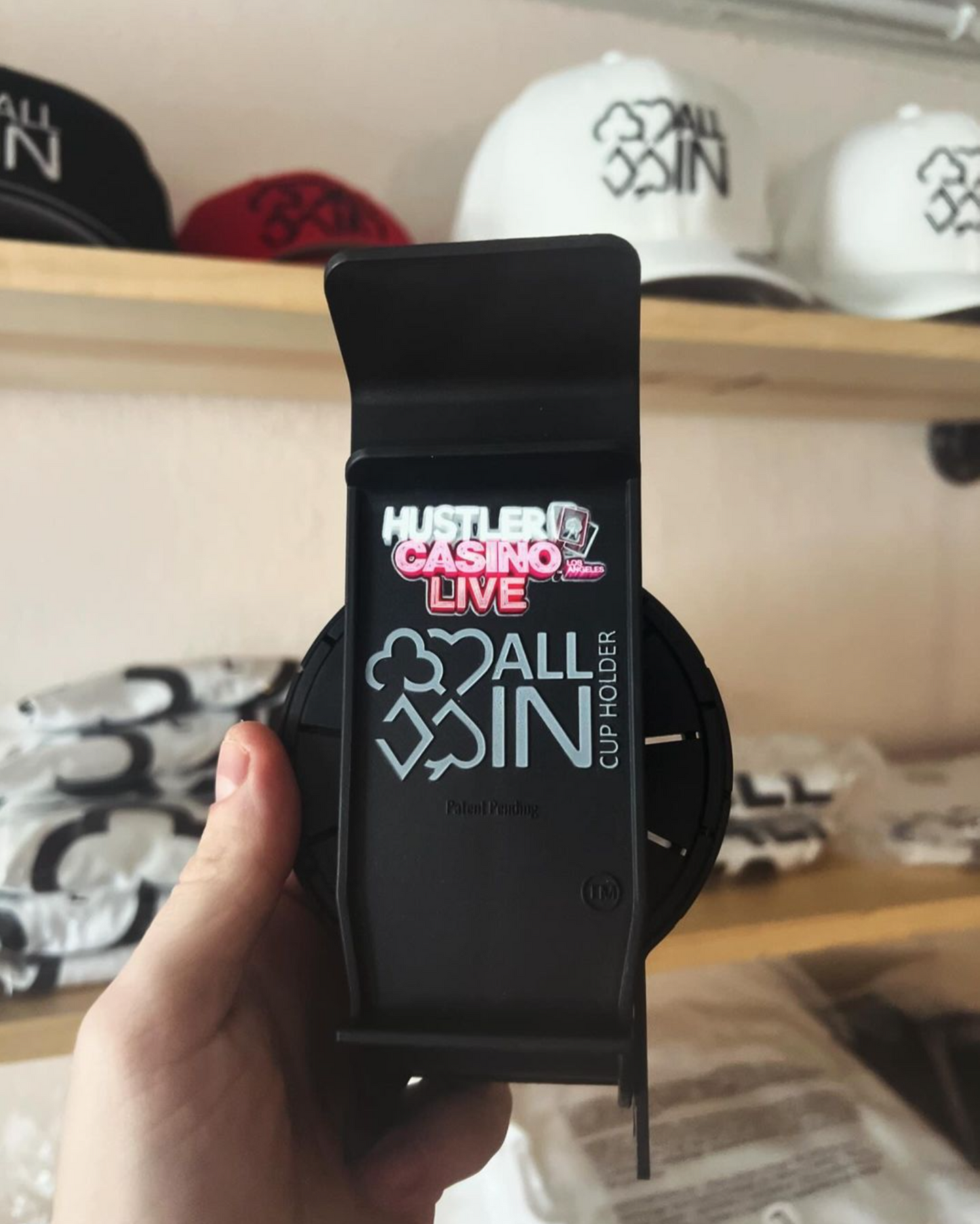 Create Your Own Personalized All In Cup Holder - Your Logo, Your Style! - Just $24.95! Shop now at AllInCupHolder.com