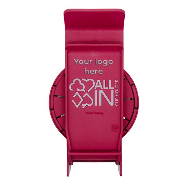 Create Your Own Personalized All In Cup Holder - Your Logo, Your Style! - Just $24.95! Shop now at AllInCupHolder.com
