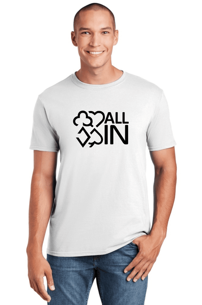 All In Tee - Available in White & Black (All Sizes) - Just $19.95! Shop now at AllInCupHolder.com